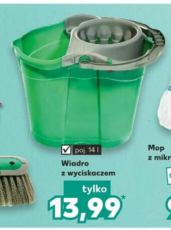 Kaufland Wiadro z wyciskaczem oferta