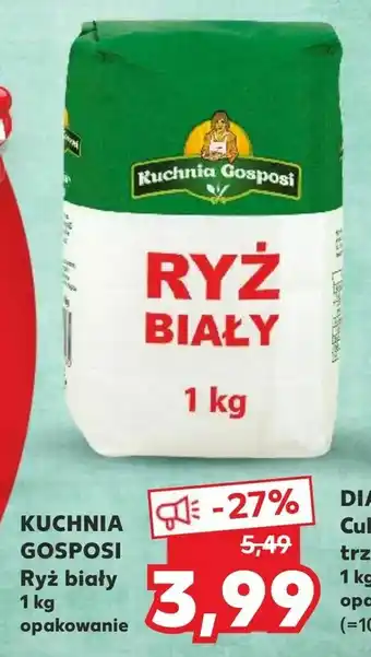 Kaufland KUCHNIA GOSPOSI Ryż biały oferta