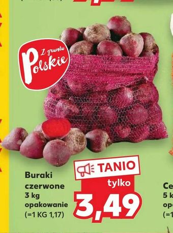Kaufland Buraki czerwone oferta