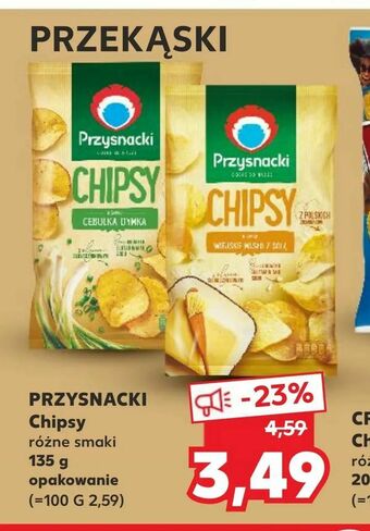 Kaufland PRZYSNACKI Chipsy oferta