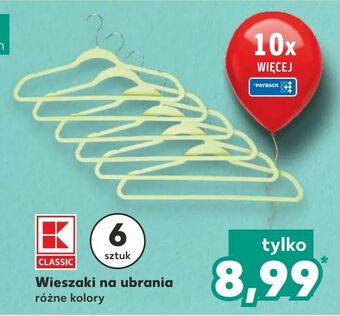 Kaufland Wieszaki na ubrania oferta