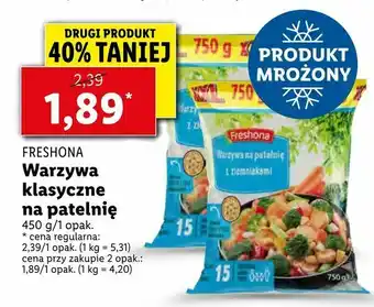 Lidl Warzywa klasyczne na patelnię oferta