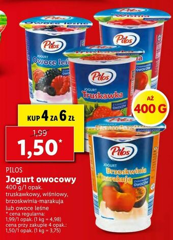 Lidl Jogurt owocowy oferta