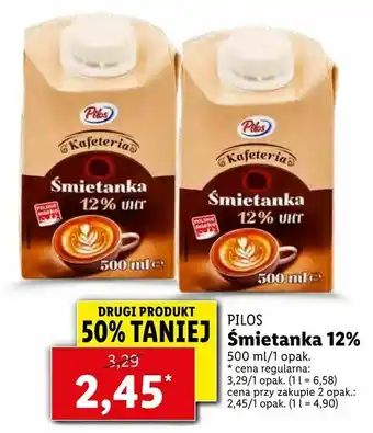 Lidl Śmietanka 12% oferta