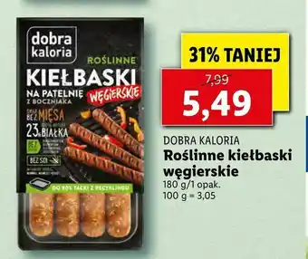 Lidl Roślinne kiełbaski węgierskie lub rośliny gyros a'la kurczak oferta