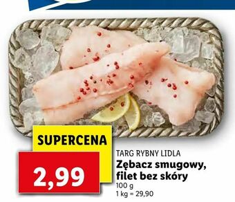 Lidl Zębacz smugowy, filet bez skóry oferta