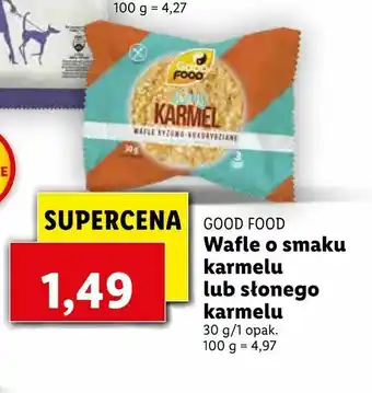 Lidl Wafle o smaku karmelu lub słonego karmelu oferta