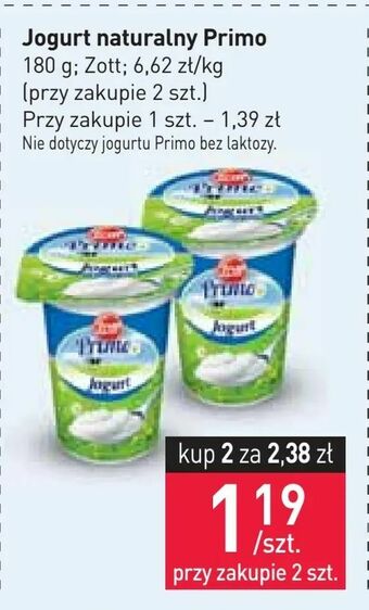 Stokrotka Jogurt naturalny Primo oferta