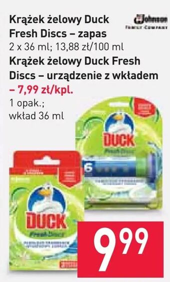 Stokrotka Krążek żelowy Duck Fresh Discs - zapas oferta