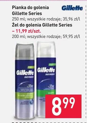 Pianka do golenia Gillette Series
