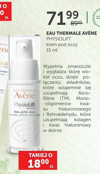 Ziko Apteka Eau thermale avène oferta