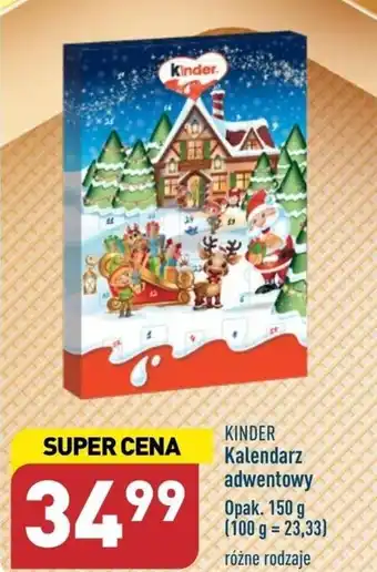 ALDI KINDER Kalendarz adwentowy 150 g oferta