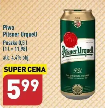 ALDI Piwo Pilsner Urquell 0,5 l oferta