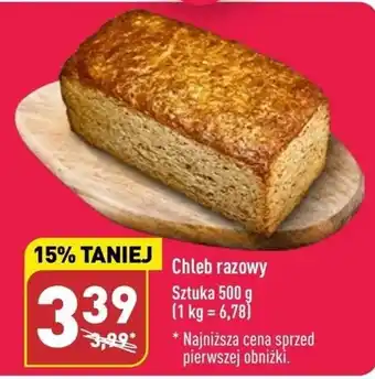 ALDI Chleb razowy 500 g oferta