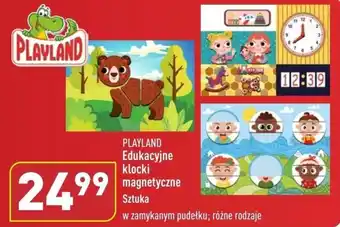 ALDI PLAYLAND Edukacyjne klocki magnetyczne oferta
