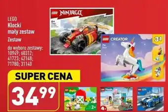 ALDI LEGO Klocki mały zestaw oferta