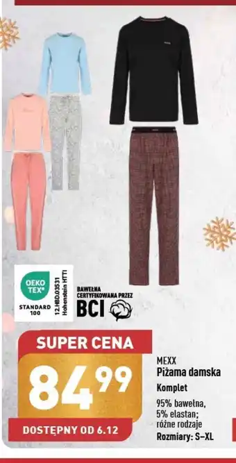 ALDI MEXX Piżama damska Komplet Rozmiary: S-XL oferta