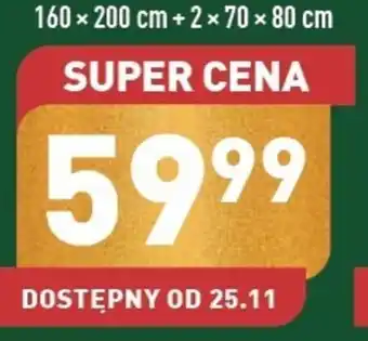 ALDI NOVITESSE Pościel z mikroperkalu Komplet 160×200 cm + 2× 70 × 80 cm oferta