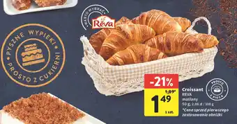 Intermarche Croissant REVA maślany 50g oferta