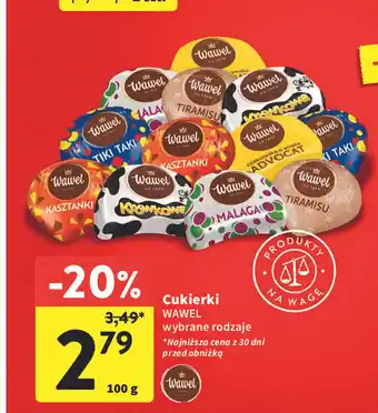 Intermarche Cukierki Wawel 100g oferta