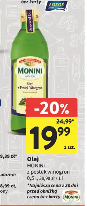 Intermarche Olej MONINI 0,5l oferta