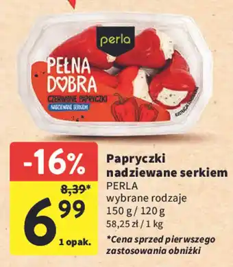 Papryczki nadziewane serkiem