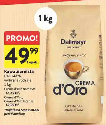 Intermarche Kawa ziarnista 1 kg oferta