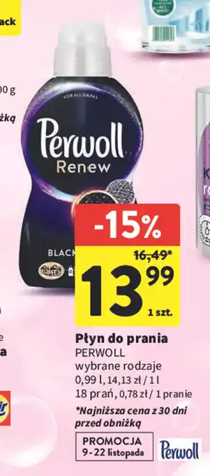 Intermarche Płyn do prania 0,99 l oferta