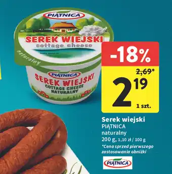 Intermarche Serek wiejski 200 g oferta
