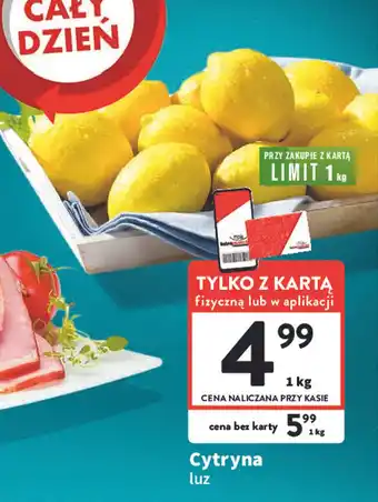 Intermarche Cytryna luz 1 kg oferta