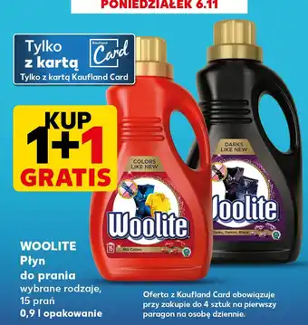 Kaufland WOOLITE Płyn do prania 0,9l oferta
