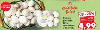 Kaufland Pieczarki oferta