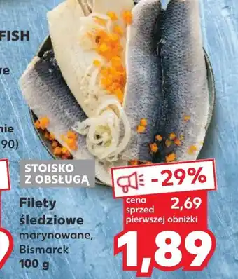 Kaufland Filety śledziowe oferta
