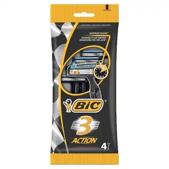 Stokrotka Bic 3 action 3-ostrzowa maszynka do golenia 4 sztuki oferta