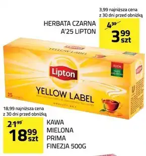 Hildebrandt Lipton yellow label herbata czarna 50 g (25 torebek) oferta