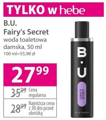 Hebe Woda toaletowa oferta