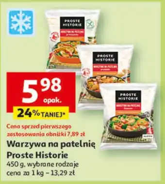 Auchan Warzywa na patelnie oferta