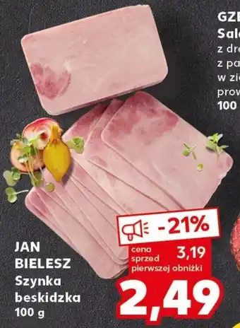Kaufland JAN BIELESZ Szynka beskidzka 100 g oferta