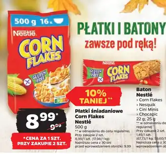 Netto Płatki śniadaniowe corn flakes nestlé oferta