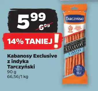 Netto Kabanosy exclusive z indyka tarczyński oferta