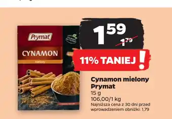 Netto Cynamon mielony prymat oferta