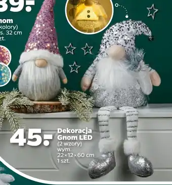 Netto Dekoracja gnom led oferta