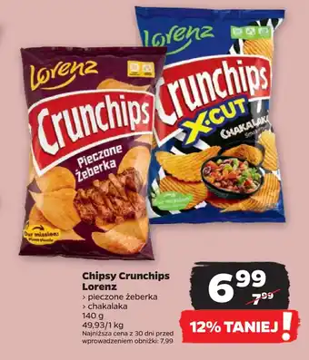 Netto Chipsy crunchips lorenz oferta