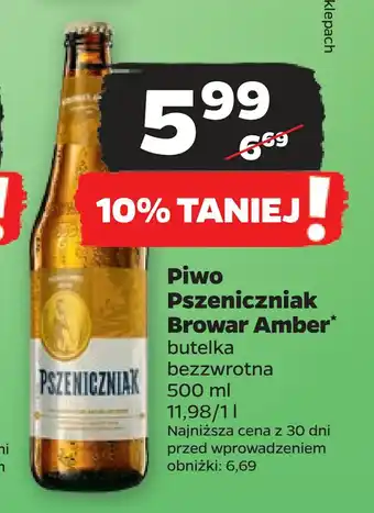 Netto Piwo pszeniczniak browar amber oferta