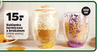 Netto Szklanka termiczna z brokatem oferta