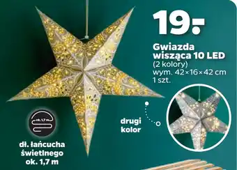 Netto Gwiazda wisząca 10 led oferta