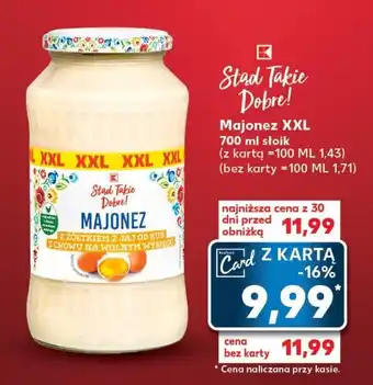 Kaufland Majonez XXL 700 ml oferta