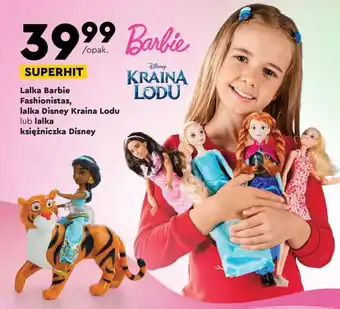 Biedronka Lalka Barbie Fashionistas, lalka Disney Kraina Lodu lub lalka księżniczka Disney oferta