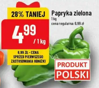 Polomarket Papryka zielona 1 kg oferta