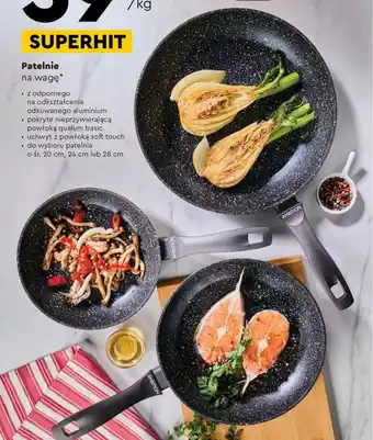 Biedronka AMBITION Patelnie na wagę 1kg oferta